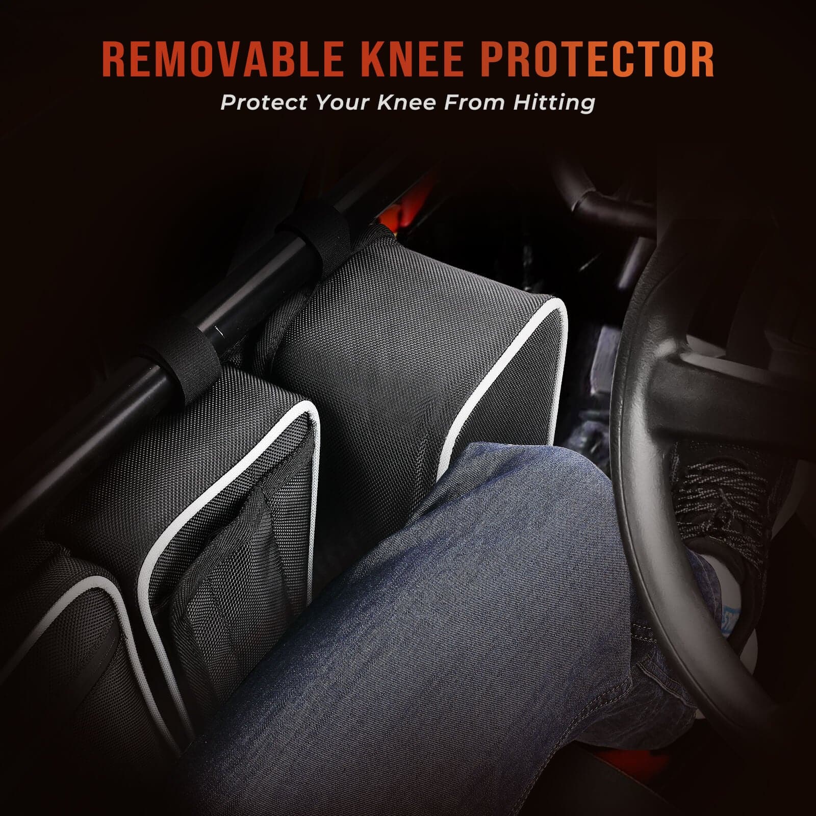Photo of Tablet Holder & Front Door Strorage Bags for Can-Am Maverick X3 MAX by Kemimoto - Premium for UTVs / Side by Sides