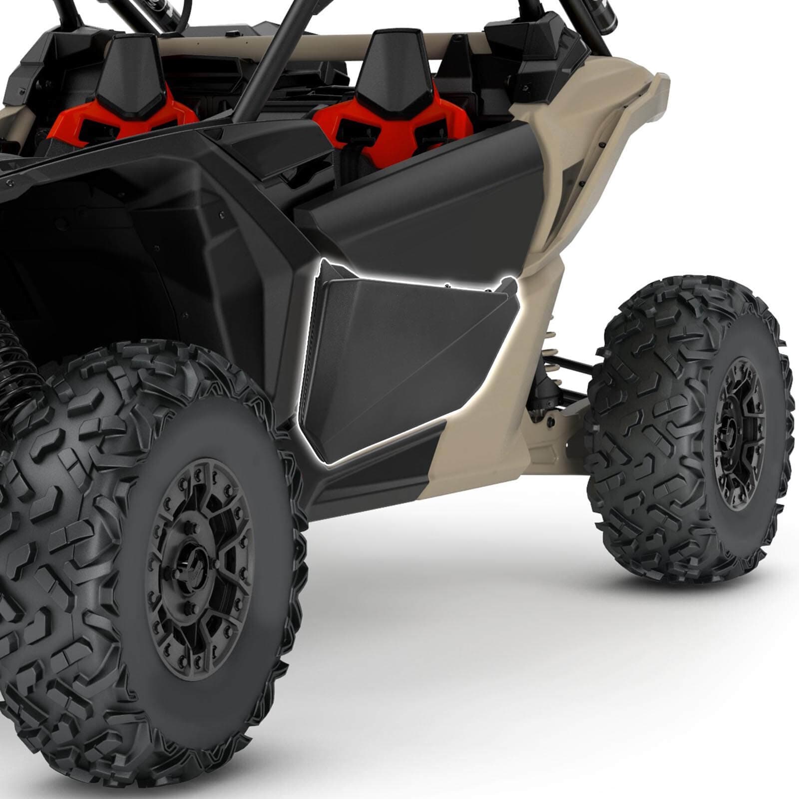 Photo of Front Lower Doors & Nerf Bars For Can-Am Maverick X3 by Kemimoto - Premium for UTVs / Side by Sides