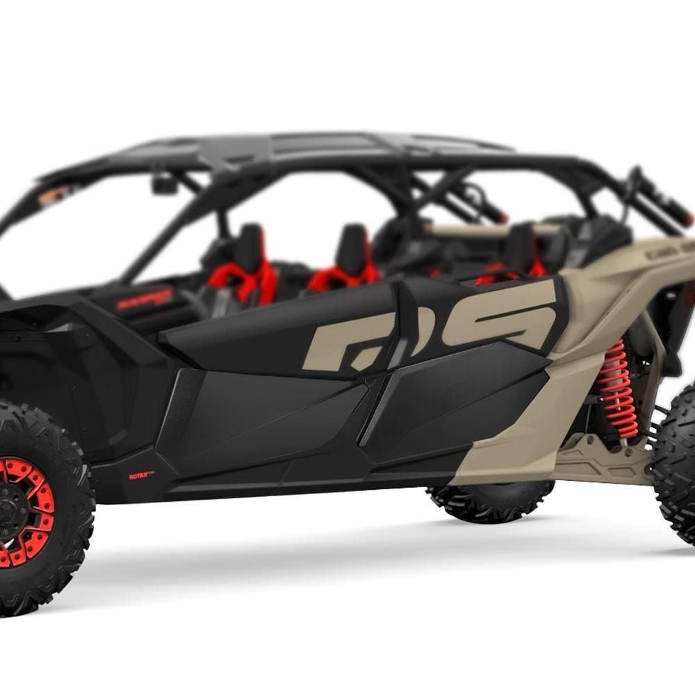 Photo of Lower Doors Panels Kit & Hard Roof For Can-Am Maverick X3 MAX by Kemimoto - Premium for UTVs / Side by Sides