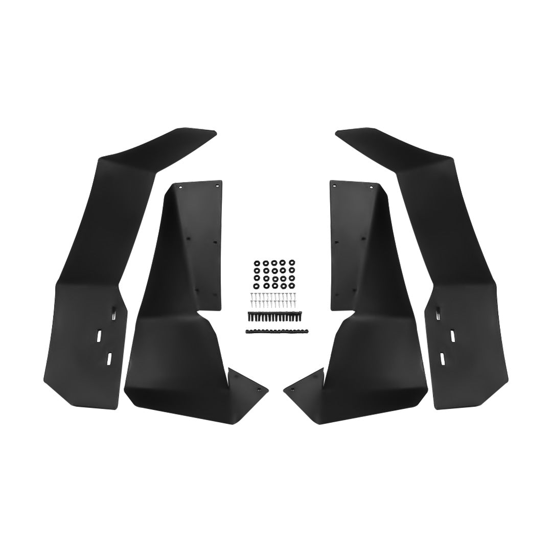 Photo of Extended Fender Flares for Polaris RZR S 900 / S 1000 / RZR 4 900 2015-2020 by Kemimoto - Premium for UTVs / Side by Sides
