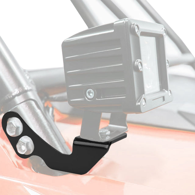 Photo of LED Light Mount A-Pillar Mount Light Bracket for Polaris RZR (2 packs) by Kemimoto - Premium for UTVs / Side by Sides