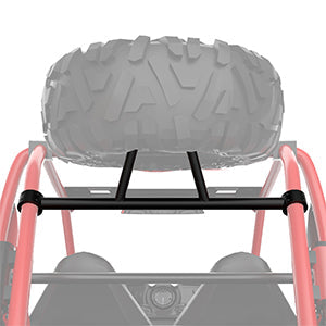 Photo of Side Rear View Mirrors and Spare Tire Carrier Mount Fit Polaris RZR Turbo by Kemimoto - Premium for UTVs / Side by Sides