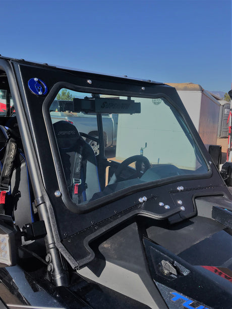 Photo of POLARIS RZR TURBO S FRONT WINDSHIELD 2018+ by Dirt Warrior Accessories - Premium Windshields for UTVs / Side by Sides