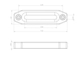 Photo of Billet Aluminum Winch Fairlead by Factory UTV - Premium Accessories for UTVs / Side by Sides