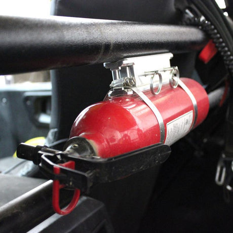 Photo of Billet Fire Extinguisher Mount by Factory UTV - Premium Accessories for UTVs / Side by Sides