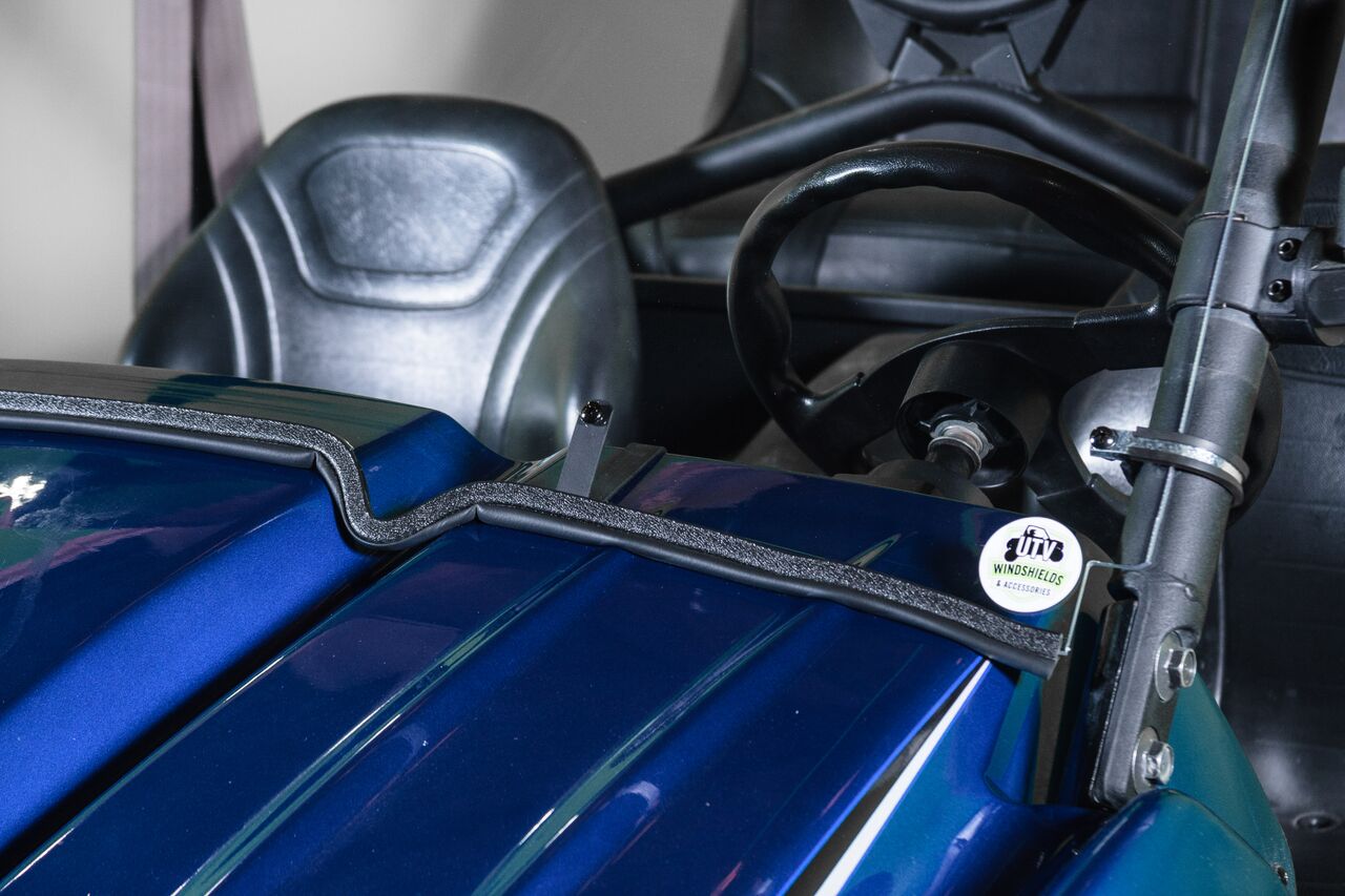 Photo of TK00385 2008-2009 KAWASAKI TERYX 2 SEATER HALF UTV WINDSHIELD - SCRATCH RESISTANT 1/4” by TerraRider UTV Windshields & Accessories - Premium for UTVs / Side by Sides