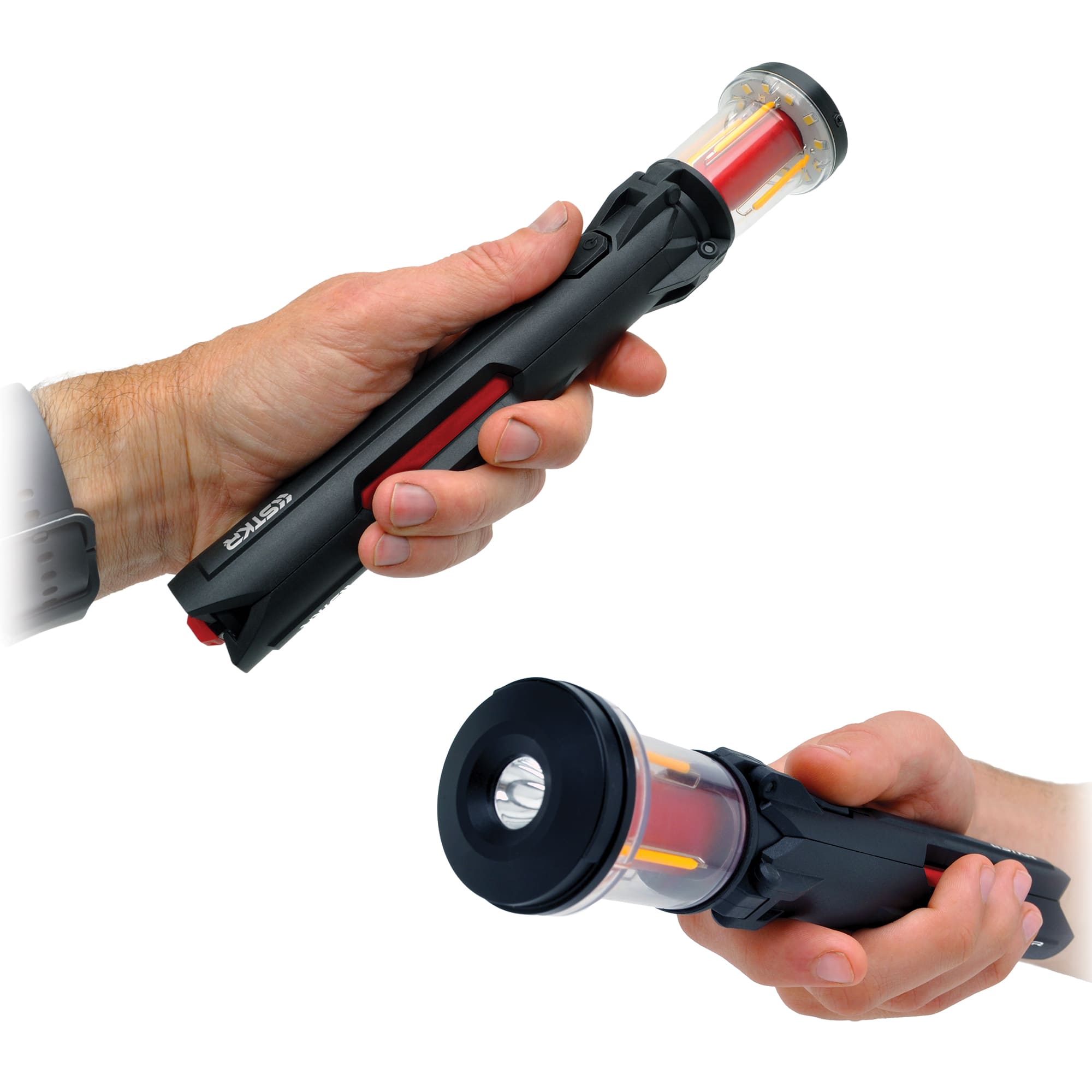 Photo of FLi-MORPHE 28" Telescoping Lantern & Flashlight by STKR Concepts - Premium Telescoping Light for UTVs / Side by Sides