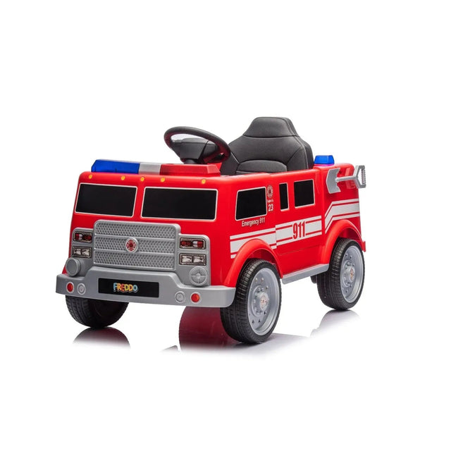 Photo of 12V Freddo Fire Truck 1 Seater Ride on by Freddo Toys - Premium Ride On Cars for UTVs / Side by Sides