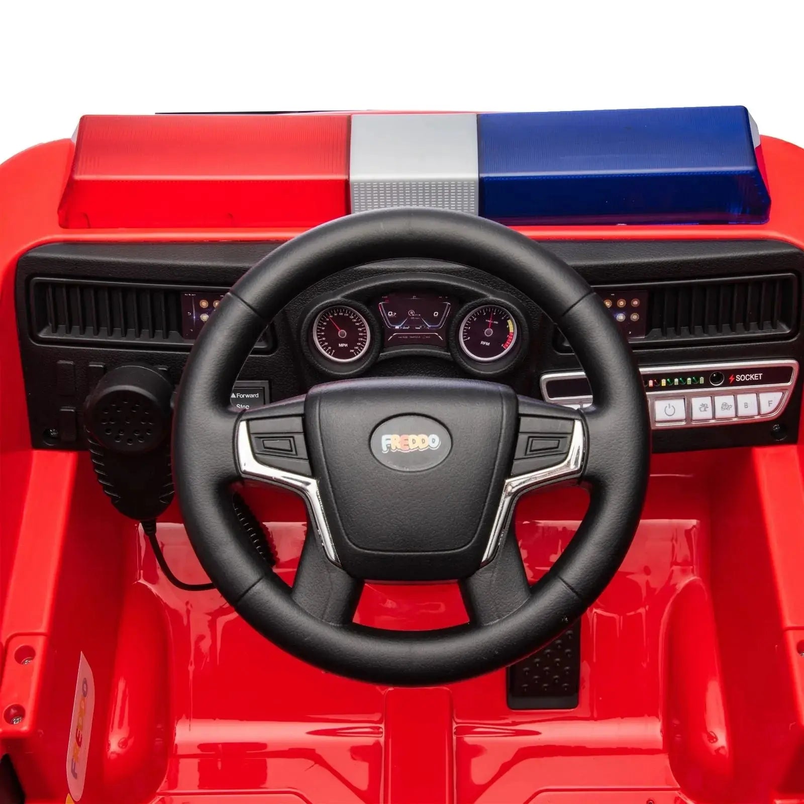 Photo of 12V Freddo Fire Truck 1 Seater Ride on by Freddo Toys - Premium Ride On Cars for UTVs / Side by Sides
