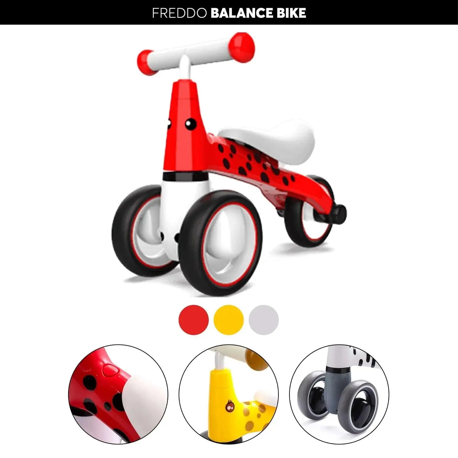 Photo of Freddo Toys 3 Wheel Balance Bike by Freddo Toys - Premium Toys for UTVs / Side by Sides