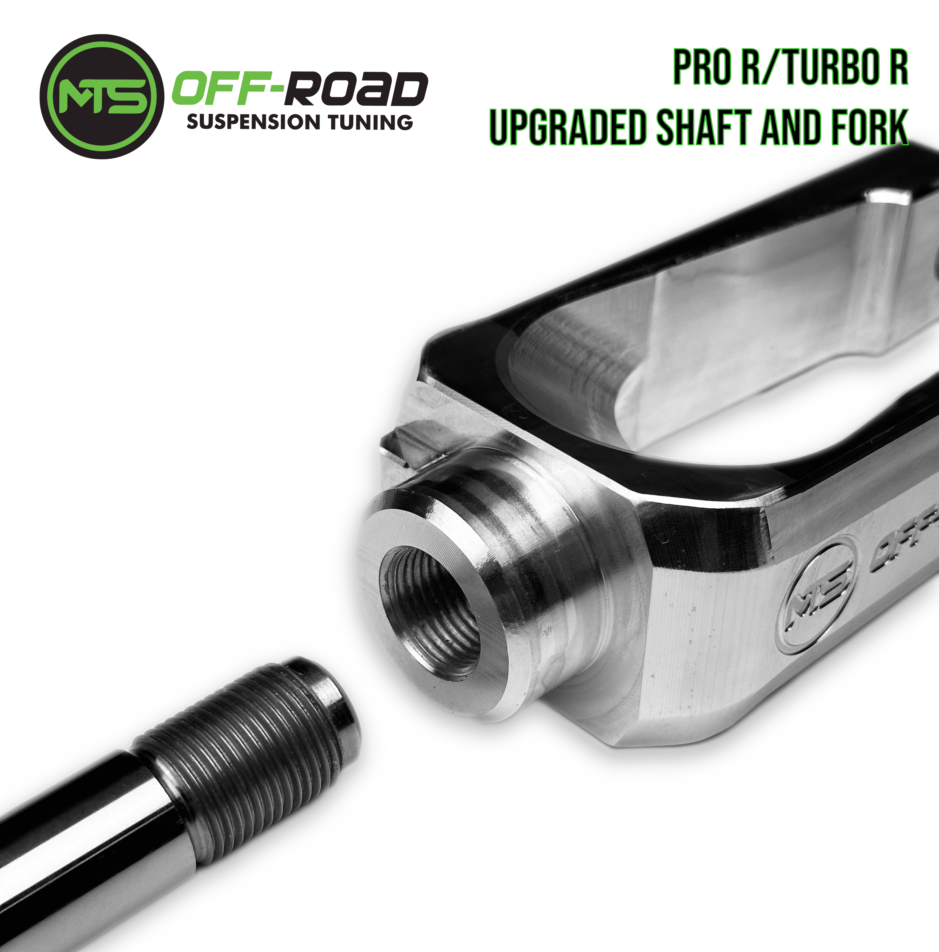 Photo of UPGRADED Front Shafts and Shock Forks for Pro R/Turbo R/Pro S - Set of 2 by MTS Off-Road - Premium Forks for UTVs / Side by Sides