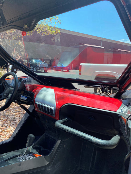 Photo of CF MOTO Z FORCE 950 H.O. FRONT WINDSHIELD 2021+ by Dirt Warrior Accessories - Premium Windshields for UTVs / Side by Sides