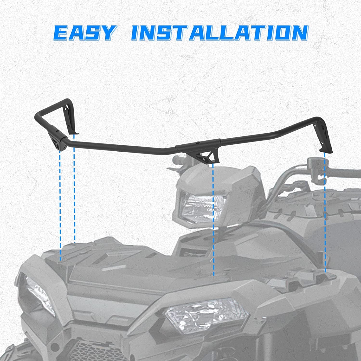 Photo of Kemimoto Front Rack Extender for Sportsman 850 / XP 1000 by Kemimoto - Premium for UTVs / Side by Sides