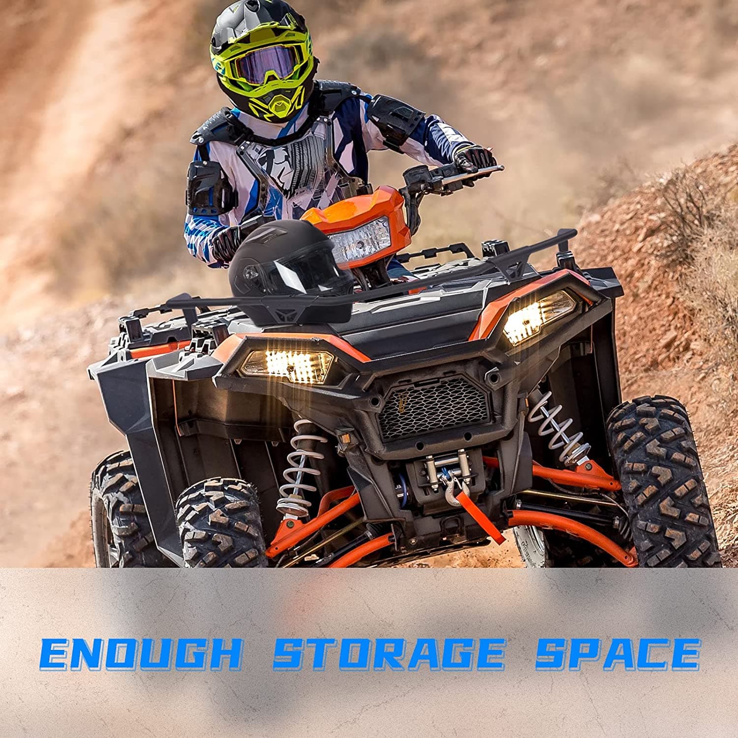 Photo of Kemimoto Front Rack Extender for Sportsman 850 / XP 1000 by Kemimoto - Premium for UTVs / Side by Sides