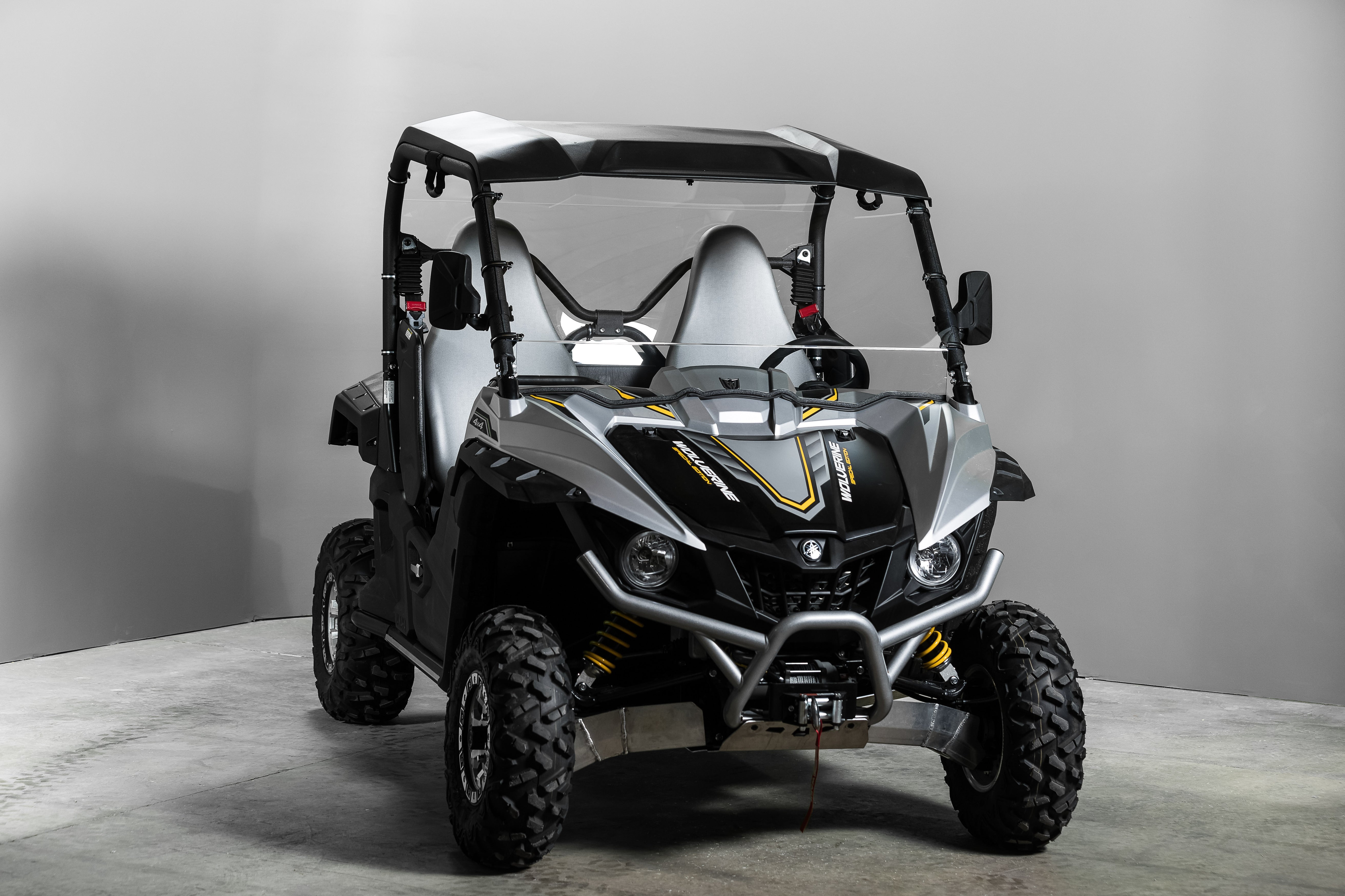 Photo of TK00847 YAMAHA WOLVERINE FULL UTV WINDSHIELD - STANDARD 3/16" by TerraRider UTV Windshields & Accessories - Premium for UTVs / Side by Sides