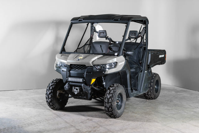 Photo of CAN-AM DEFENDER WITH PRO FIT FRAME FULL UTV WINDSHIELD (TK00359, TK00170 & TK00169) by TerraRider UTV Windshields & Accessories - Premium for UTVs / Side by Sides