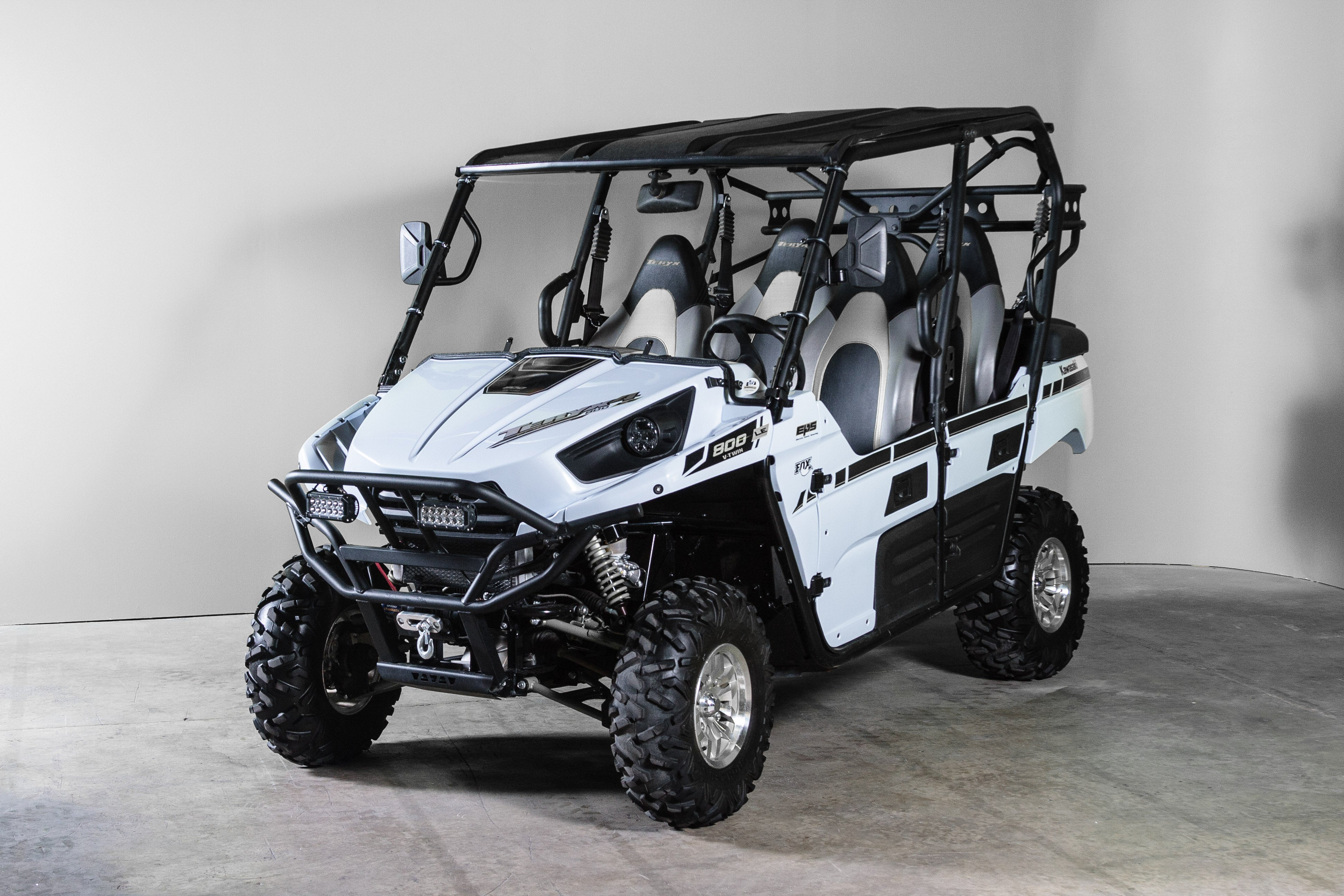 Photo of TK00922 2015 KAWASAKI TERYX, 2 AND 4 SEATER FULL UTV WINDSHIELD - STANDARD 3/16" by TerraRider UTV Windshields & Accessories - Premium for UTVs / Side by Sides