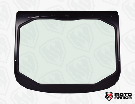 Photo of Kawasaki H2 Full Glass Windshield by Moto Armor - Premium for UTVs / Side by Sides