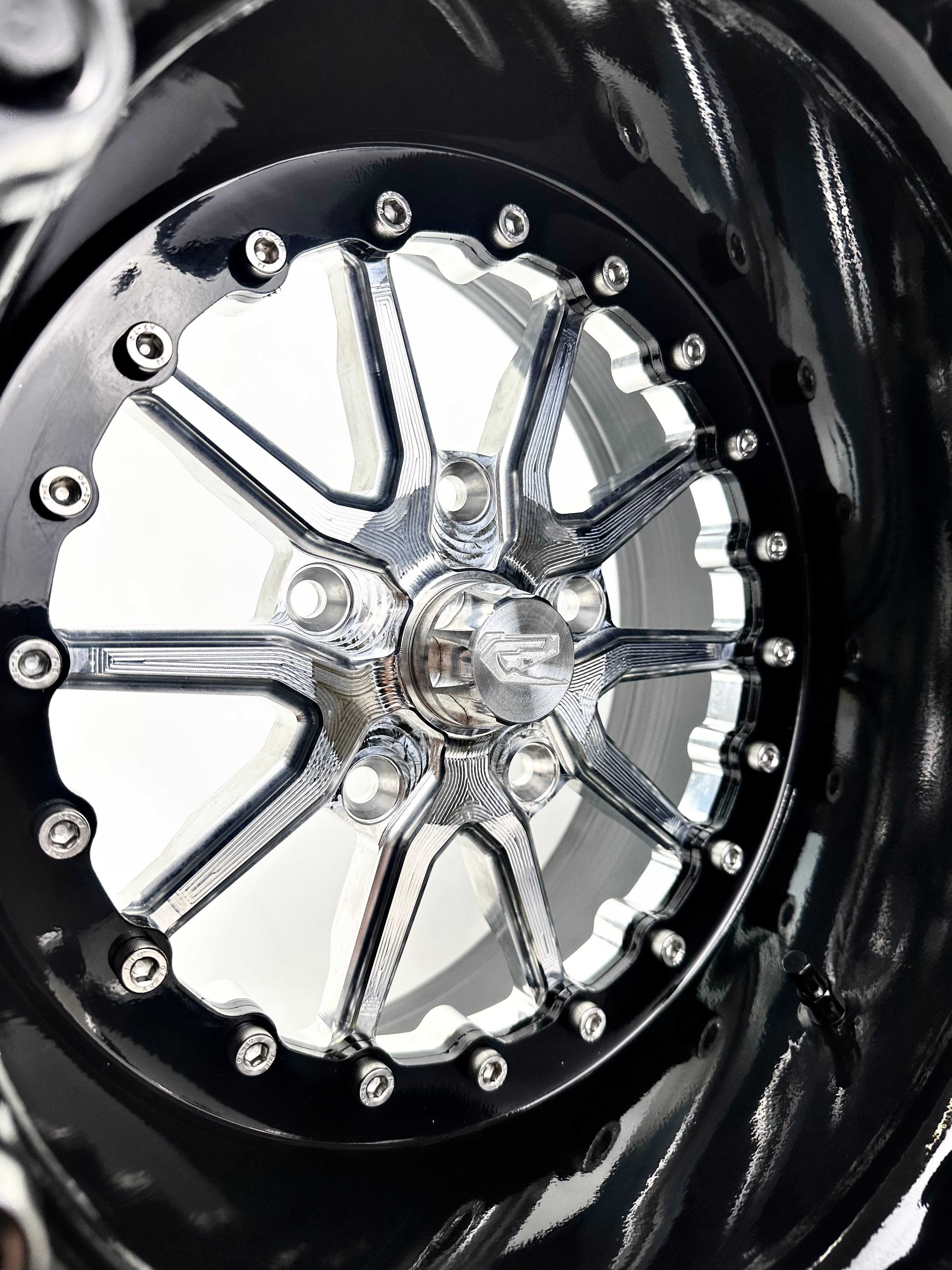 Photo of S5 - Beadlock - Silver RZR PRO R 5X4.5 by Ultra-light by Packard Performance - Premium for UTVs / Side by Sides