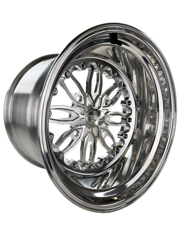 Icon - FF Forged Polished - Silver UTV Wheel