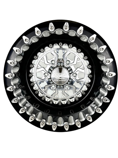 Packard Apollo forged beadlock silver wheel for Can-Am Maverick R 6x139.7