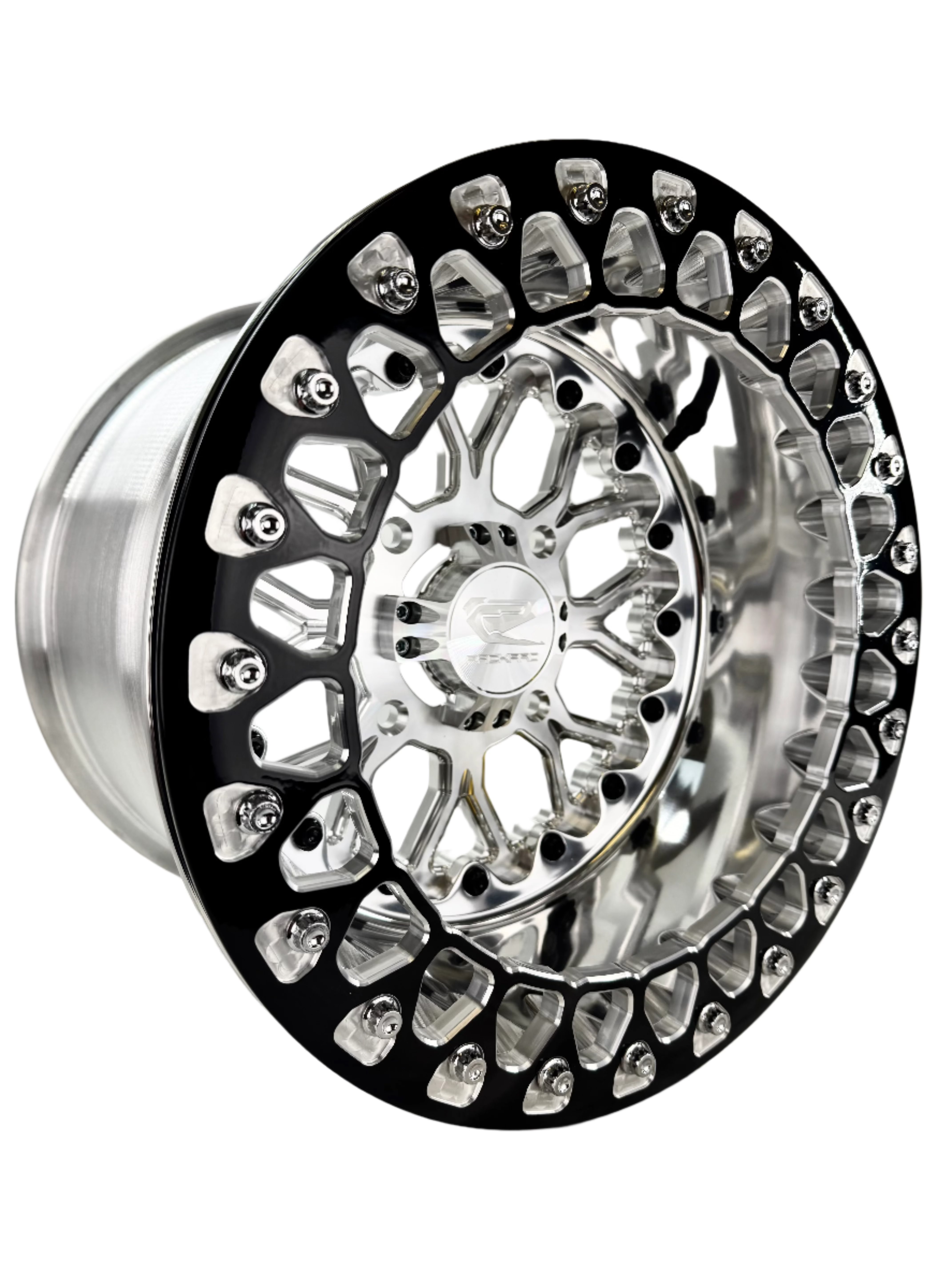Wishbone - FF Forged Polished Beadlock - Silver - Lightweight & Durable (2024+)