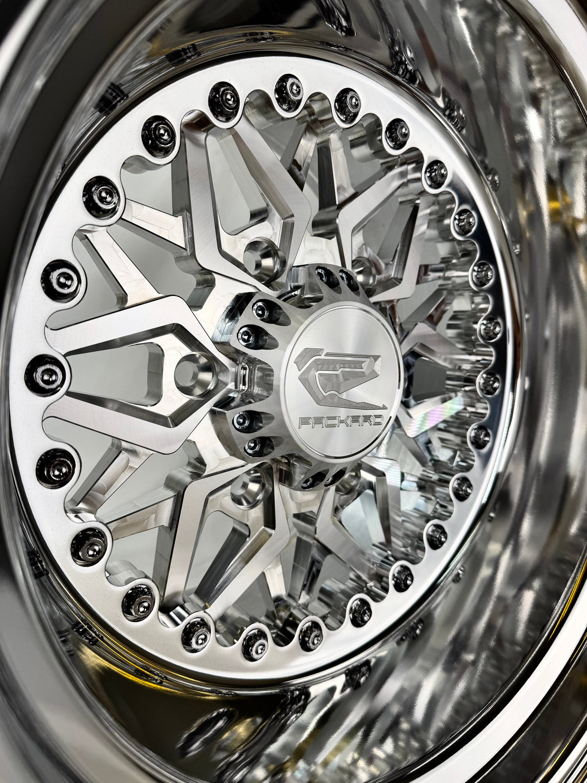 Packard Impact Polished Forged Wheel - Silver - Maverick R 6x139.7 - Packard Performance 3