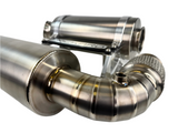 Packard Performance 3” Titanium Turbo Back Exhaust (Dual Muffler)
