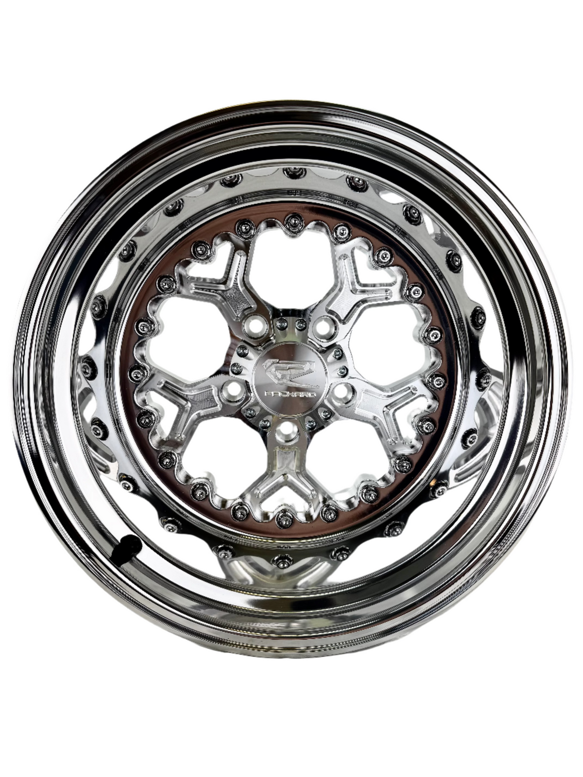 Packard Pro 5 Polished Forged Wheel - Silver - RZR Pro R 5x4.5 - Packard Performance 2