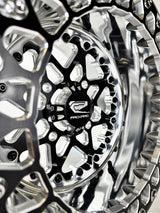 Packard V2 Super Star Polished Forged Beadlock Wheel - Gloss Black - 4x110 - Packard Performance 3