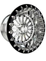 Packard Performance Element - FF Forged Polished Beadlock - Silver 4x110
