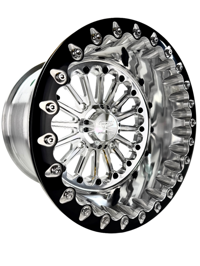 Photo of Element- FF Forged Polished Beadlock - Silver by Packard Performance Dealer - Premium Wheels for UTVs / Side by Sides