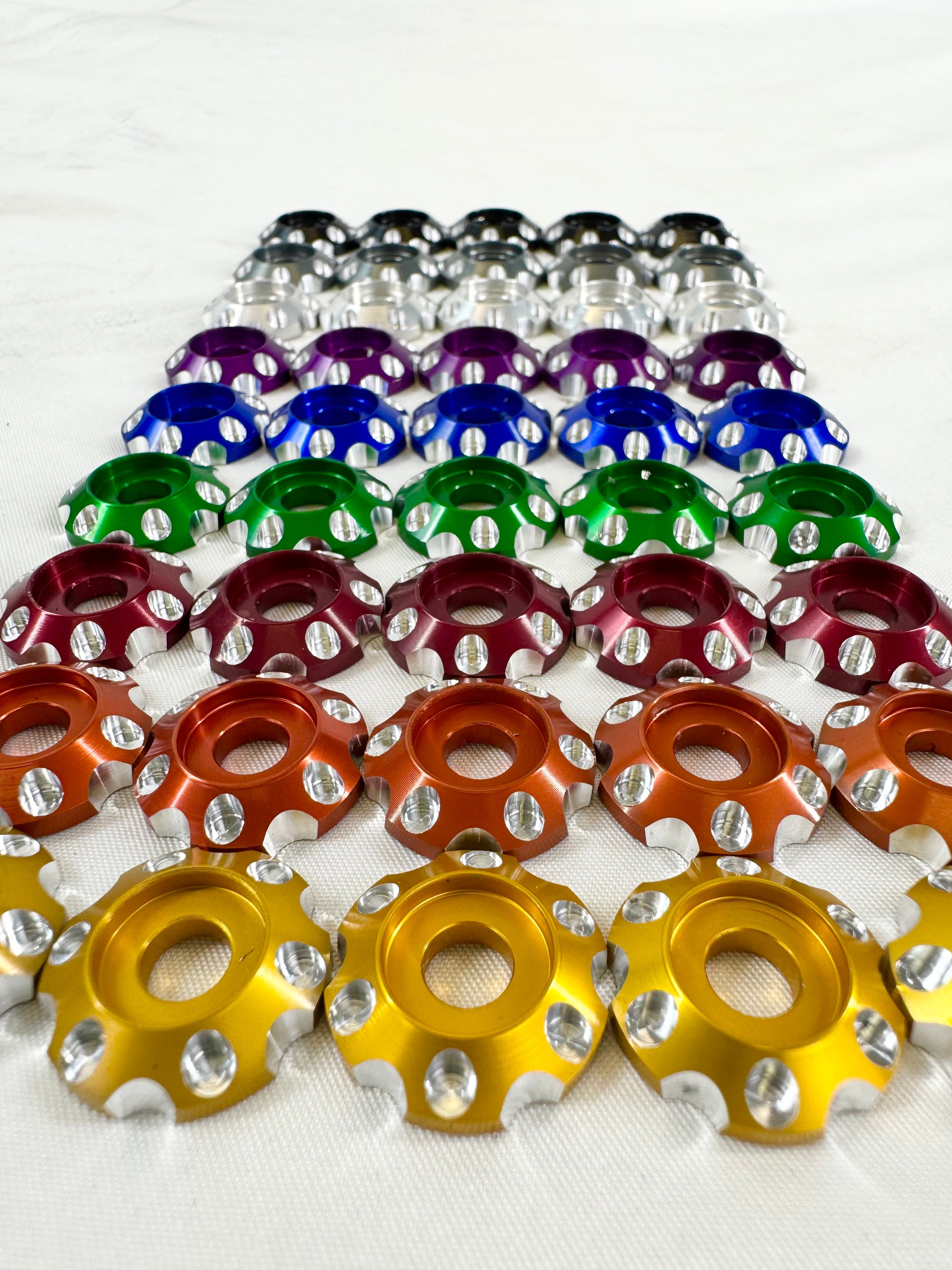 Photo of Packard Performance Billet Fender washers V2 30pcs by Packard Performance Dealer - Premium Accessories for UTVs / Side by Sides