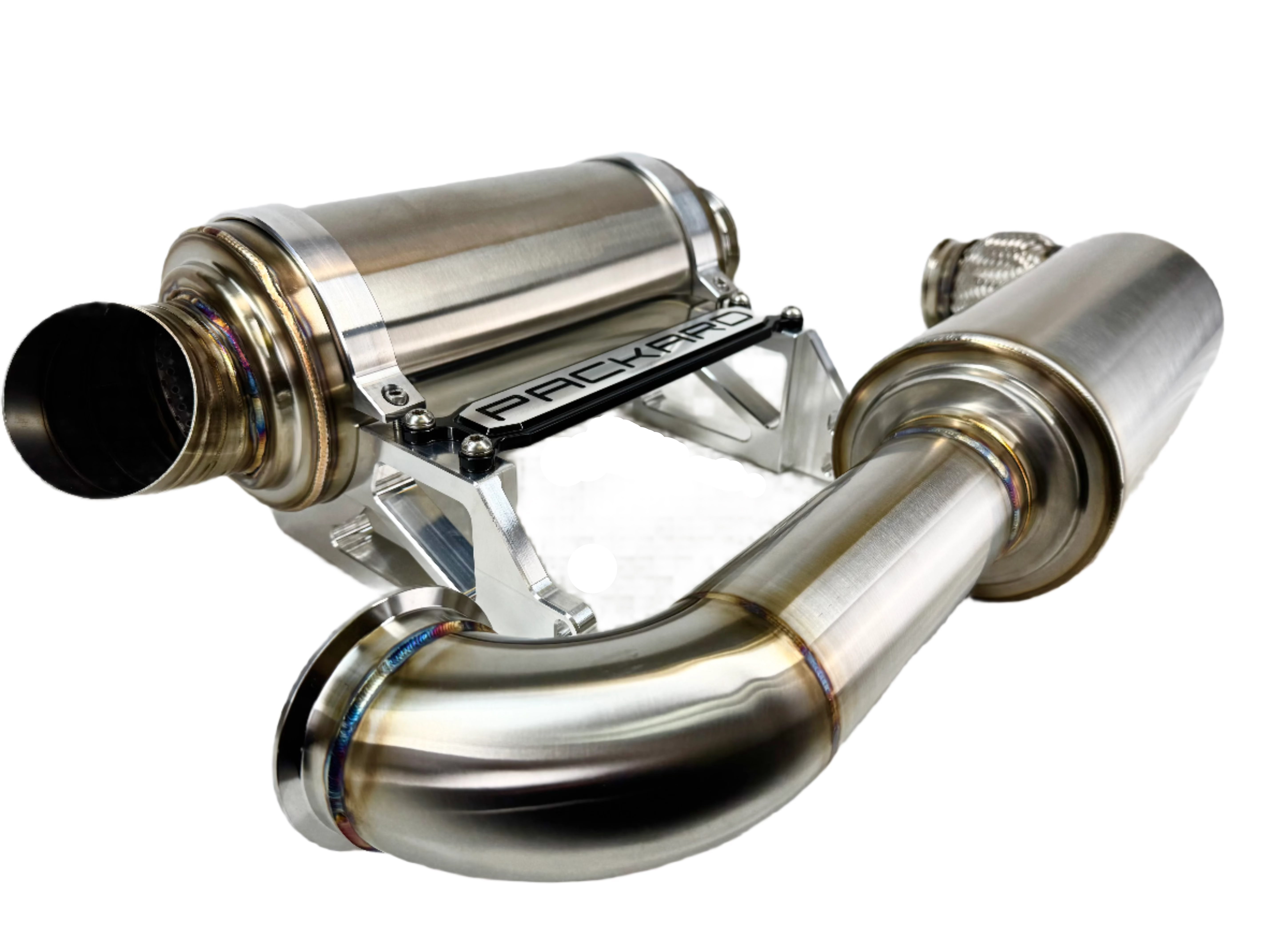 Photo of Packard Performance 3" Turbo Back Exhaust (Dual Muffler) for Can-Am X3 by Packard Performance - Premium for UTVs / Side by Sides