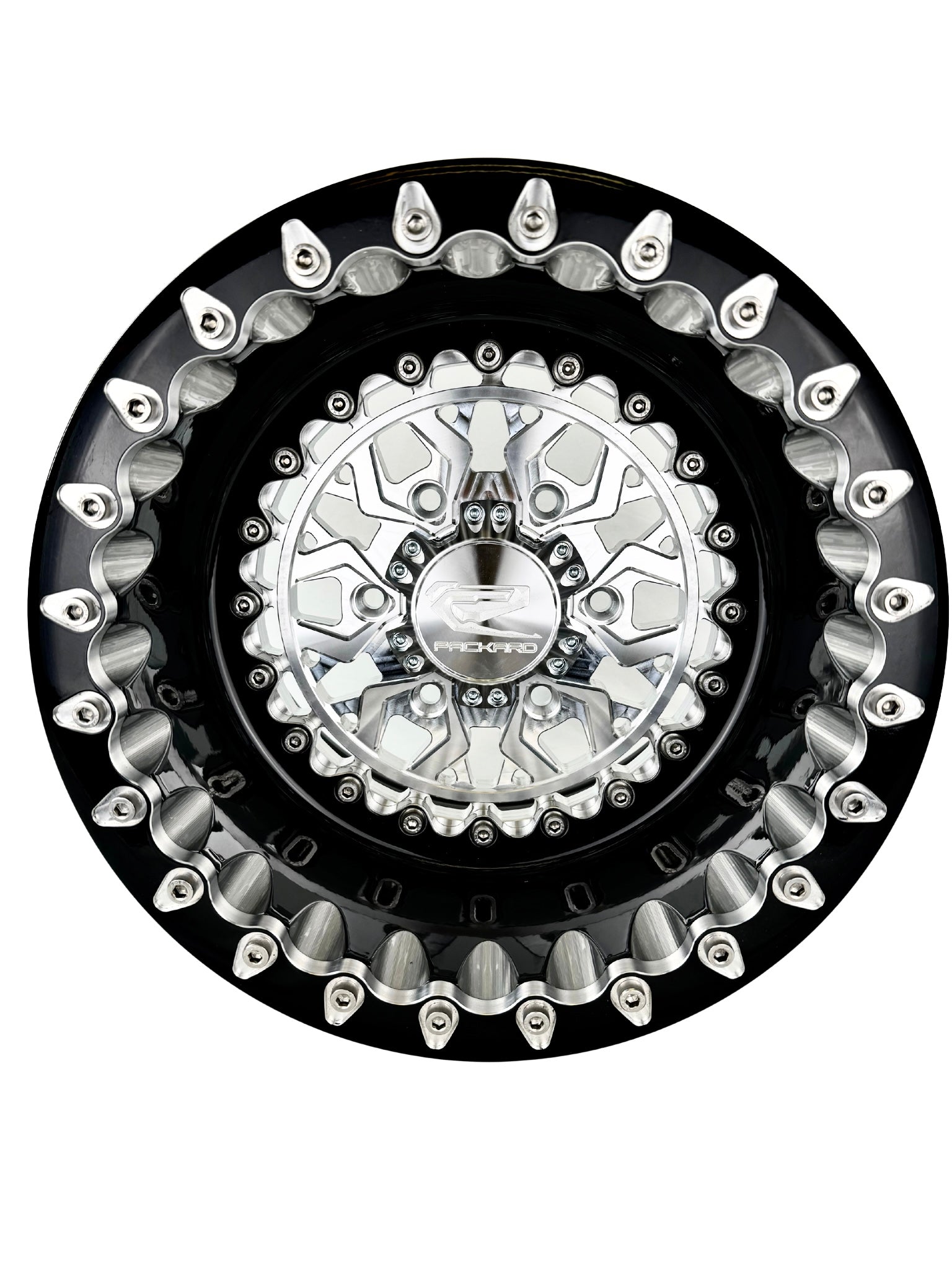 Photo of Apollo - FF Forged Beadlock - Silver Maverick R 6x139.7 by Ultra-light by Packard Performance - Premium for UTVs / Side by Sides