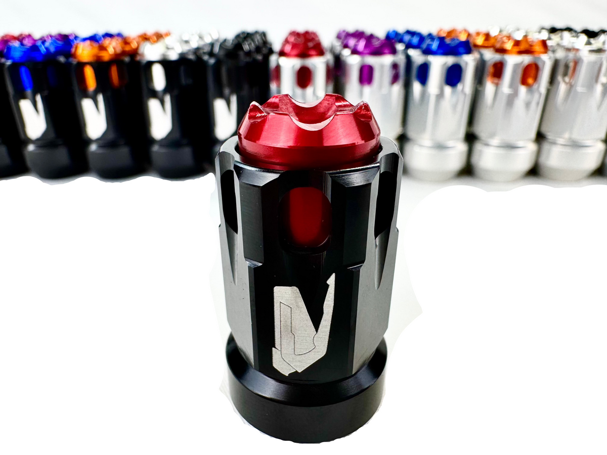 Packard Performance Billet Lug Nuts - Ultra-Light + Strong Fitment (12x1.5mm)