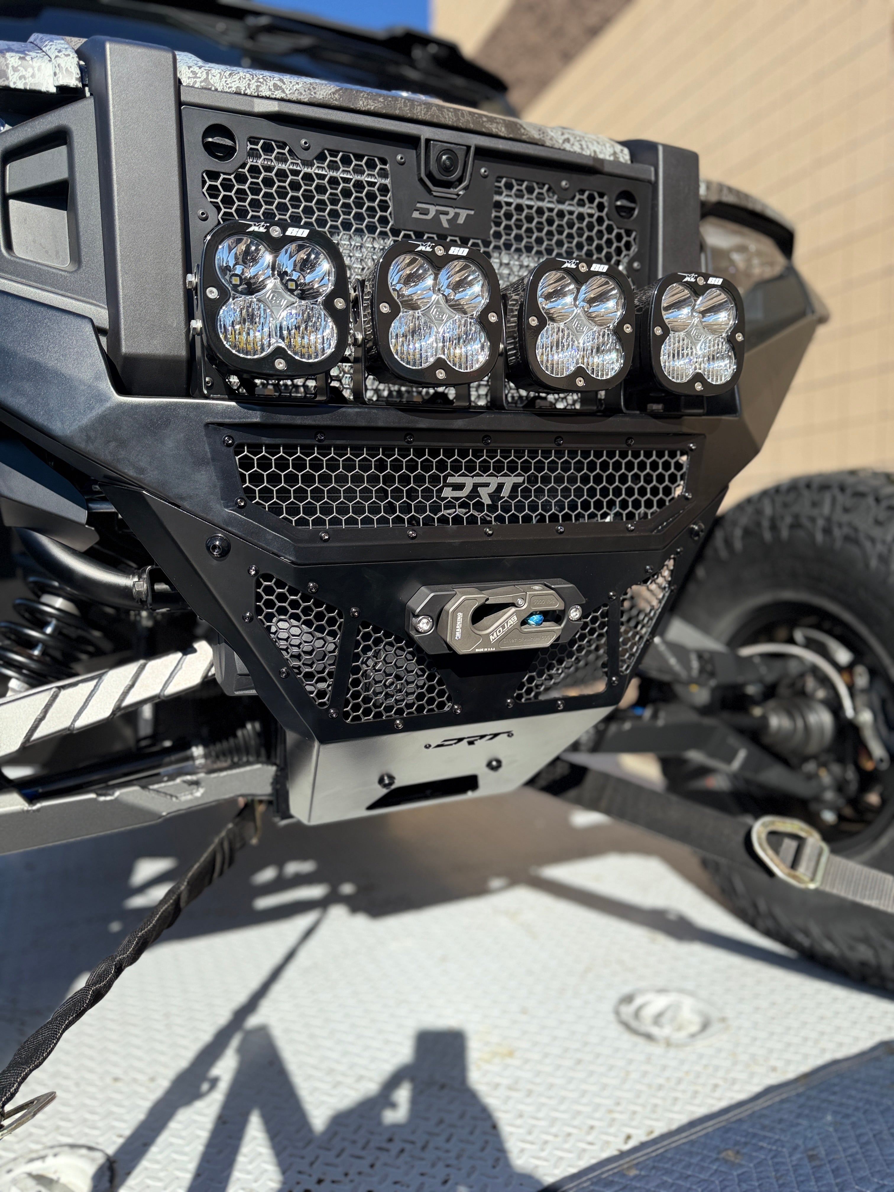 Photo of Side By Side / UTV Aluminum Recessed Winch Shackle with Fairlead Kit, closed latch (LIFE TIME WARRANTY*) by MOJAB OFFROAD - Premium Winches & Winch Mounts for UTVs / Side by Sides