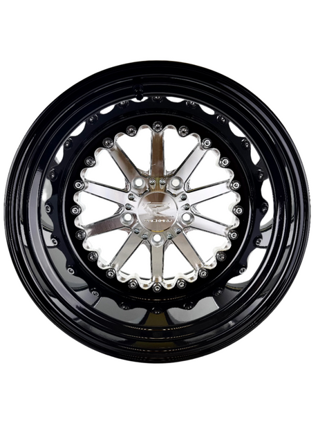 Packard Performance Element FF Forged Silver RZR Pro R 5x4.5 Wheels