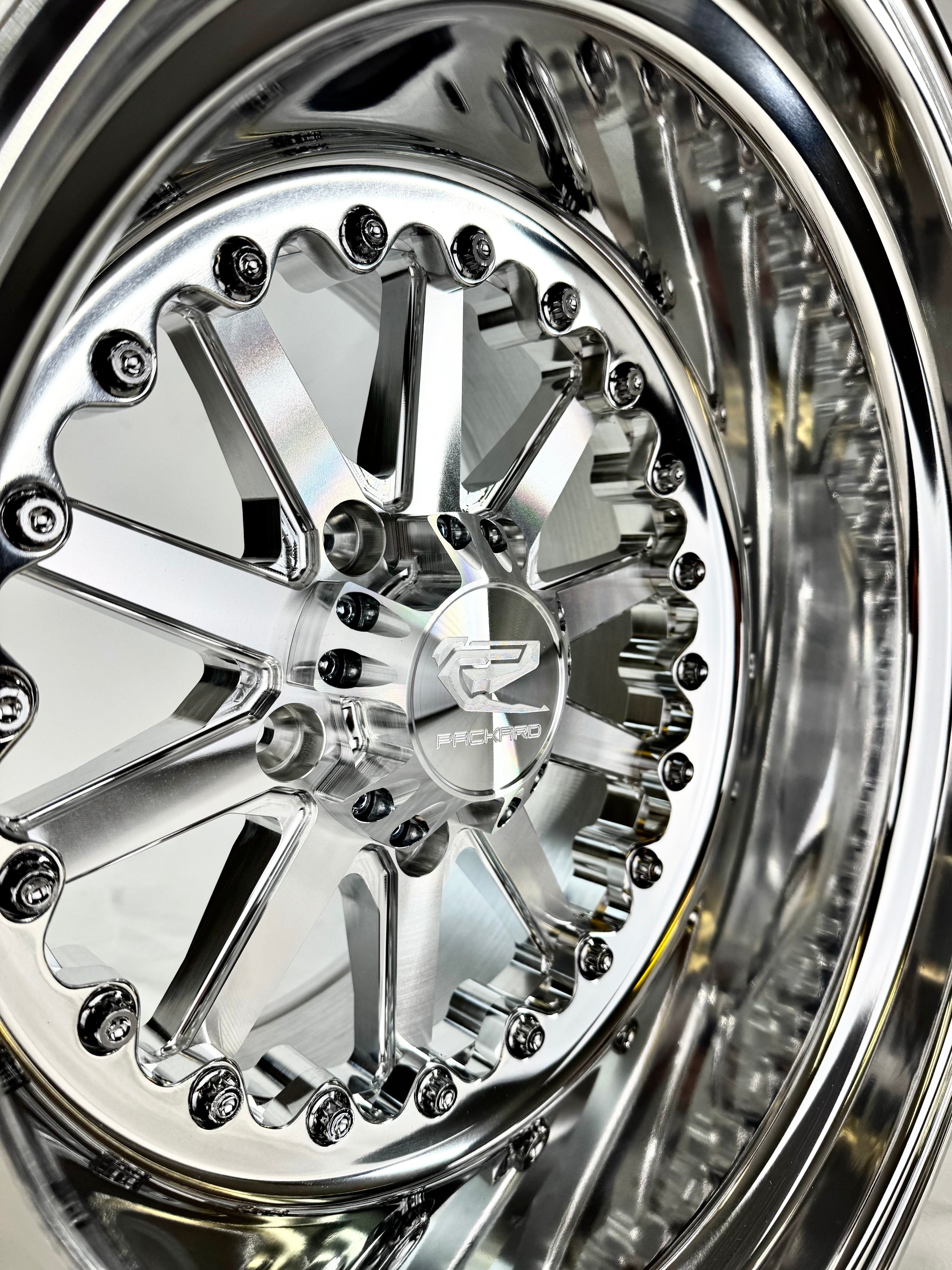 Photo of Element - FF Forged Polished Silver RZR PRO R 5X4.5 by Packard Performance Dealer - Premium Wheels for UTVs / Side by Sides