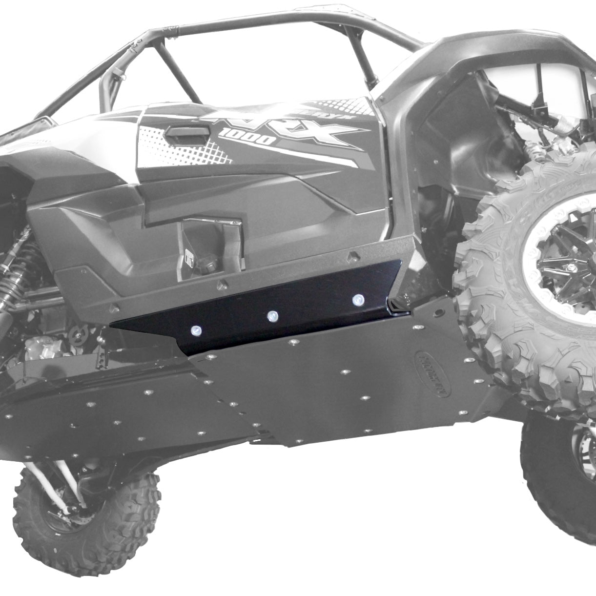 Photo of Kawasaki Teryx KRX 1000 UHMW Rock Sliders by Factory UTV - Premium Rock Sliders for UTVs / Side by Sides