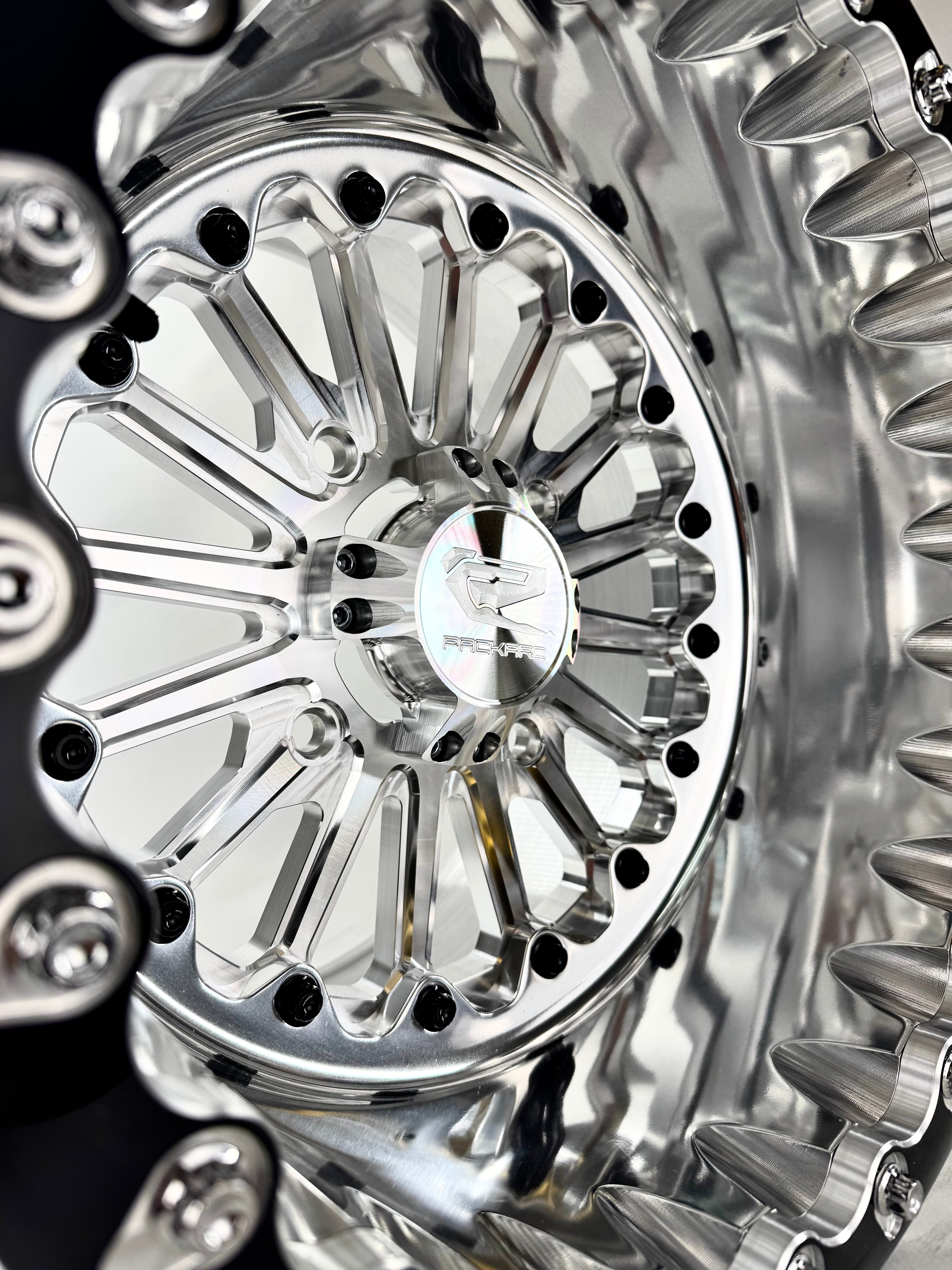 Photo of Element- FF Forged Polished Beadlock - Silver by Packard Performance Dealer - Premium Wheels for UTVs / Side by Sides