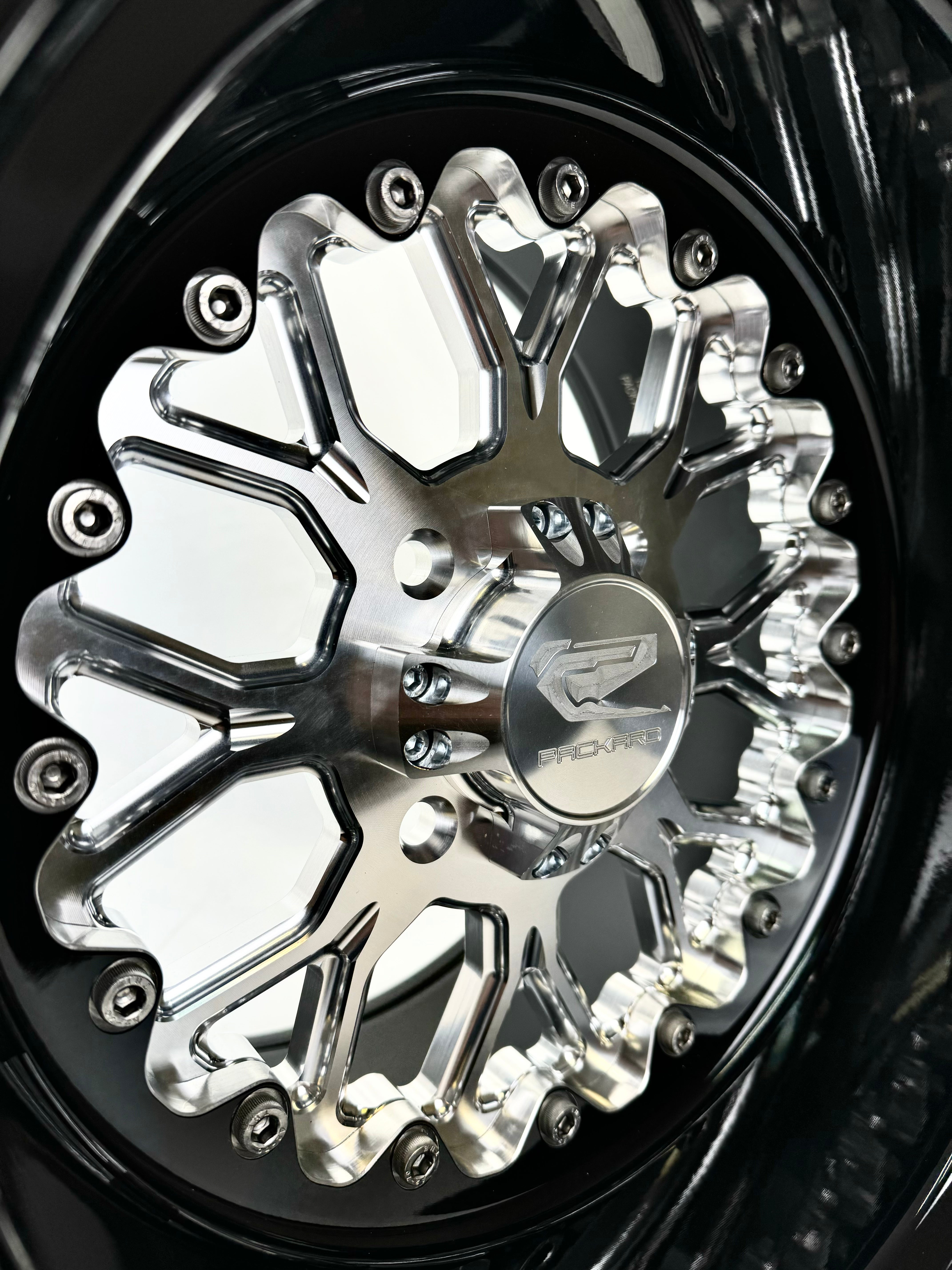 Photo of Wishbone - FF Forged Silver 4x110 by Packard Performance Dealer - Premium Wheels for UTVs / Side by Sides