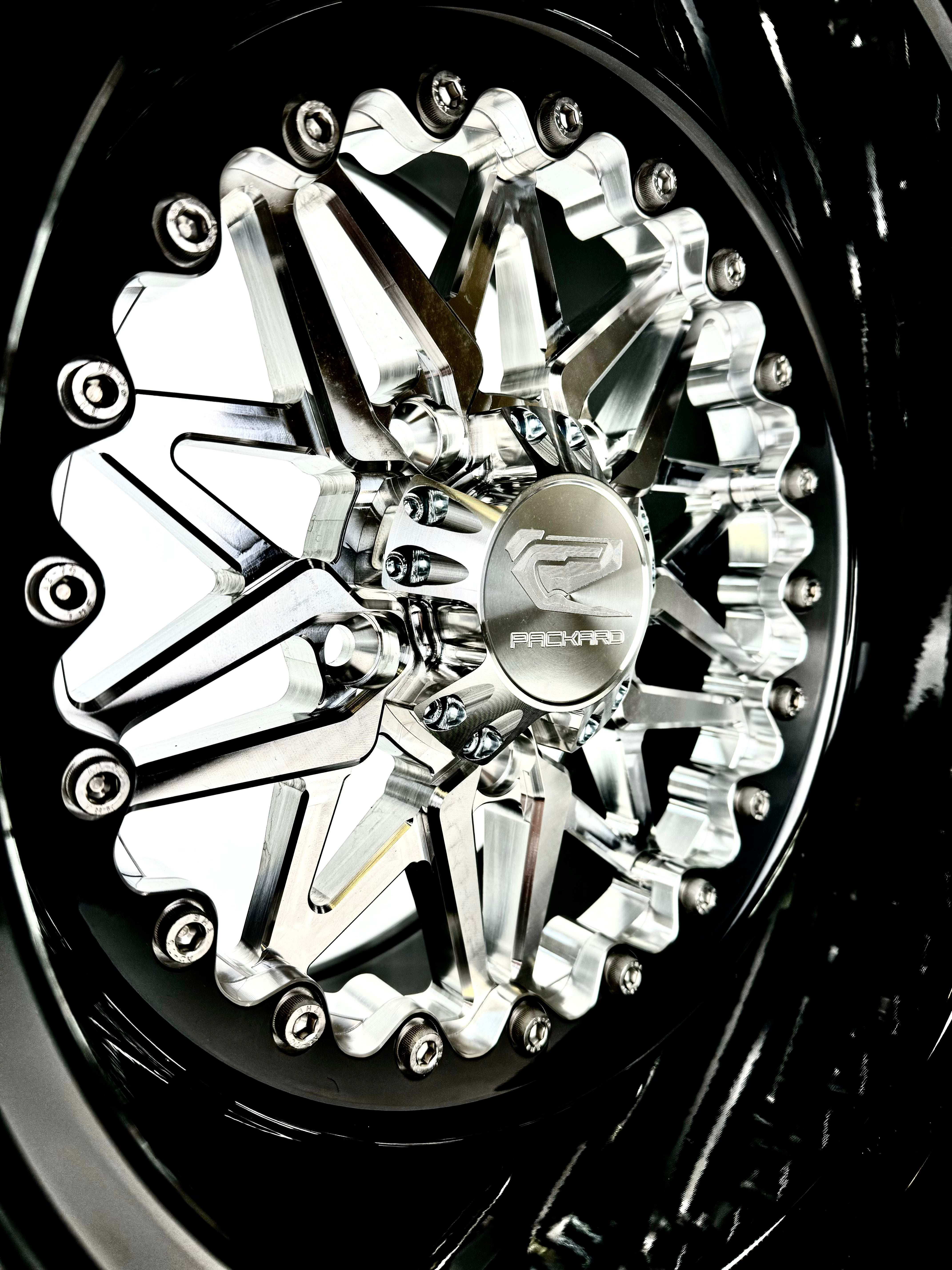 Photo of Impact 2.0 - FF Forged Silver RZR PRO R 5X4.5 by Packard Performance Dealer - Premium Wheels for UTVs / Side by Sides