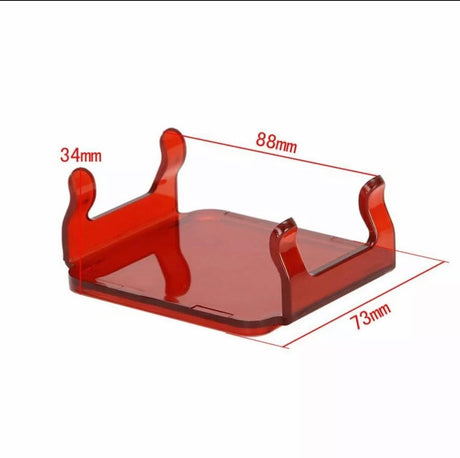 Photo of (4) Pieces Red LED Pod Cover by GGLighting - Premium for UTVs / Side by Sides