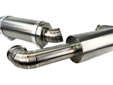 Packard Performance 3” Titanium Turbo Back Exhaust (Dual Muffler)