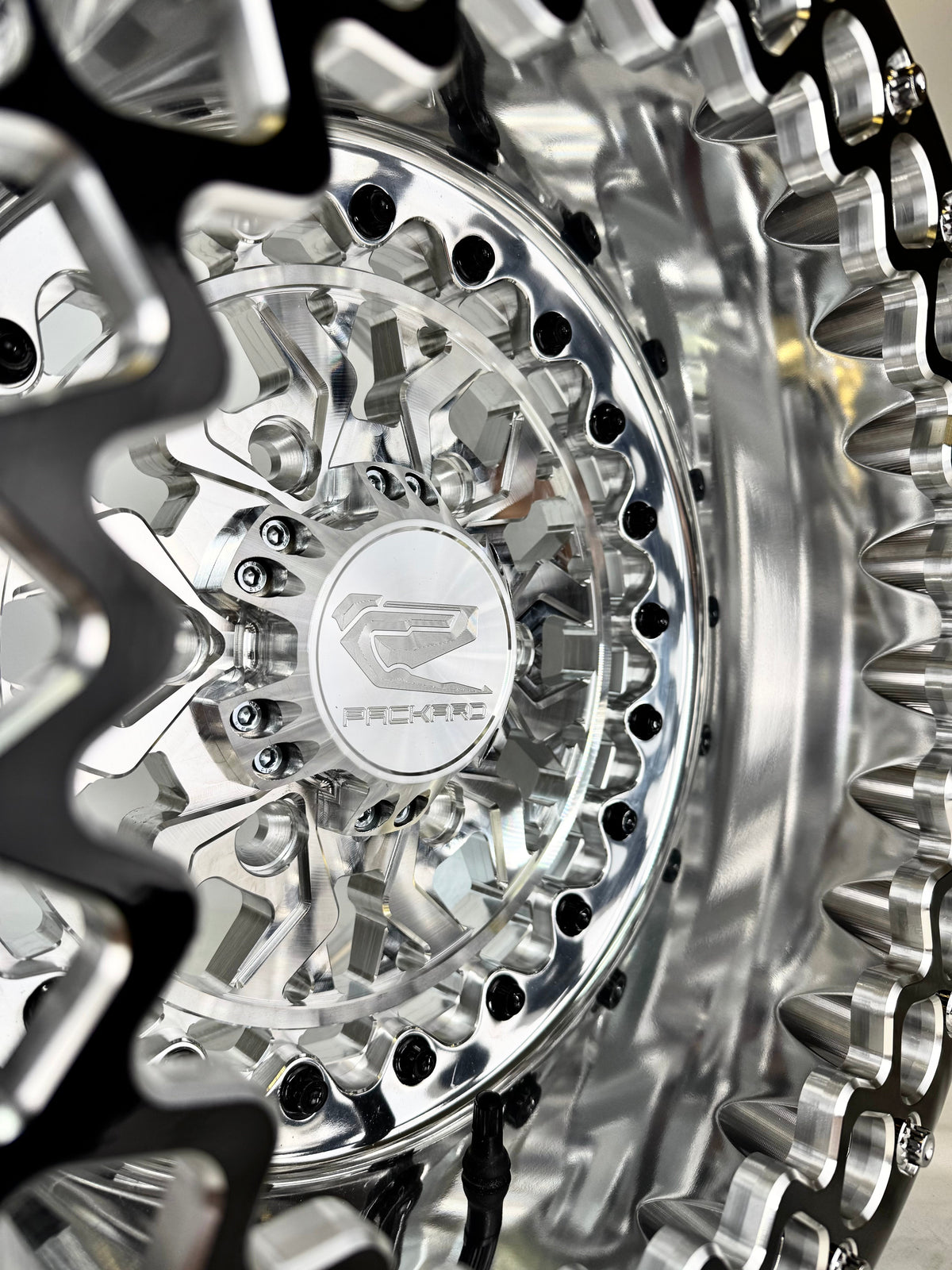 Packard Apollo Polished Forged Beadlock Wheel - Silver - Maverick R 6x139.7 - Packard Performance 4