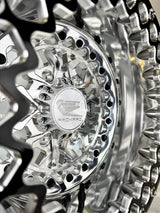 Packard Apollo Polished Forged Beadlock Wheel - Silver - Maverick R 6x139.7 - Packard Performance 4
