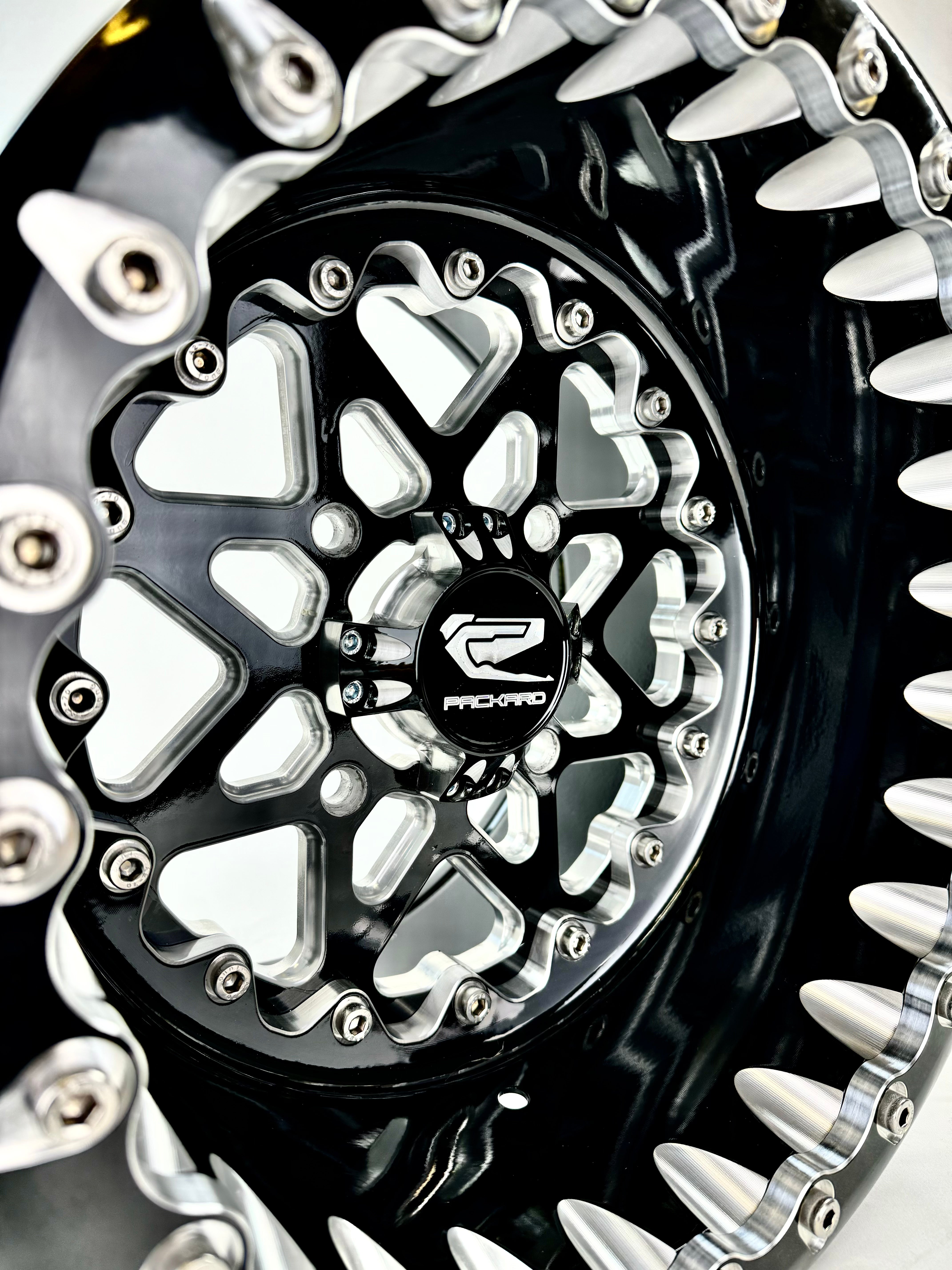 Photo of V2 Super Star - FF Forged Beadlock - Gloss Black by Ultra-Light by Packard Performance - Premium for UTVs / Side by Sides