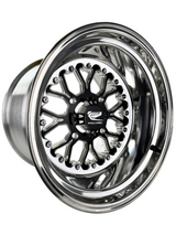 Packard Performance Wishbone - FF Forged Polished - Gloss Black 4x110 UTV Wheel