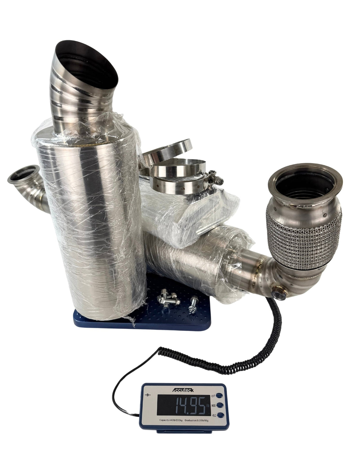 Packard Performance 3” Titanium Turbo Back Exhaust (Dual Muffler)
